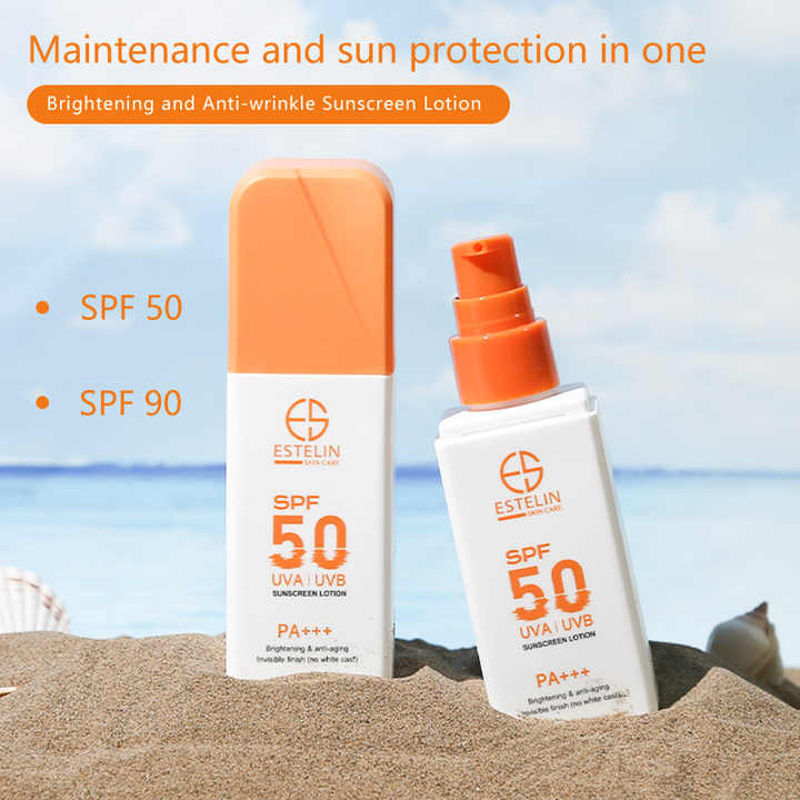 لوسیون ضدآفتاب استیلن SPF50 روشن کننده و جوانساز